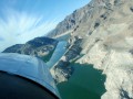 Flying low over Lake Mead - Gregg Basin, Arizona