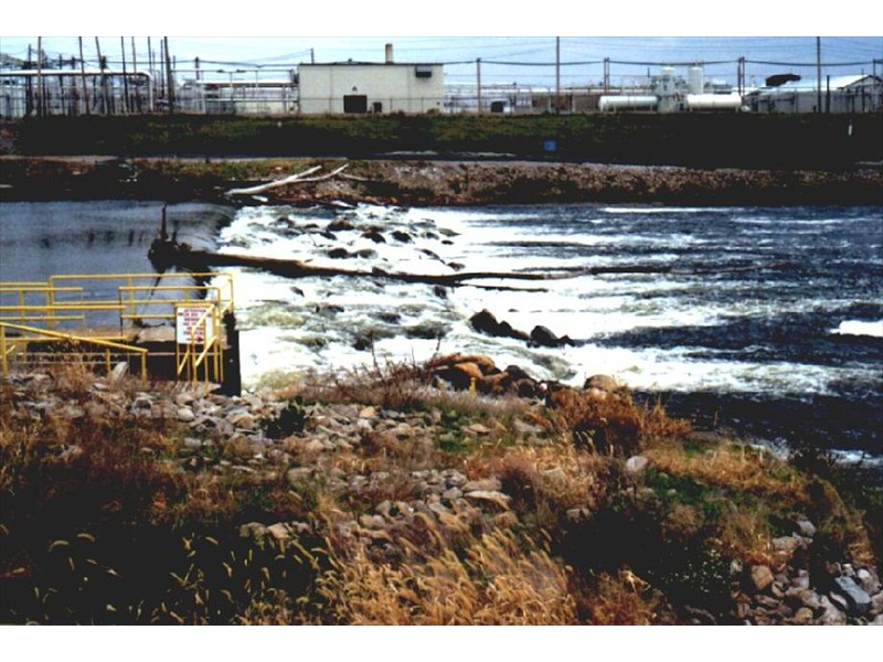 DOW Chemical Dam, Tittabawassee River, Midland, Michigan