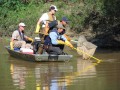 Electrofishing on the Lower Colorado River, Texas