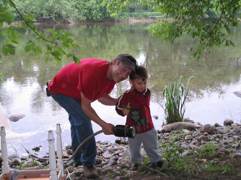 Reinstalling Node 1, Grand River, London, Ontario