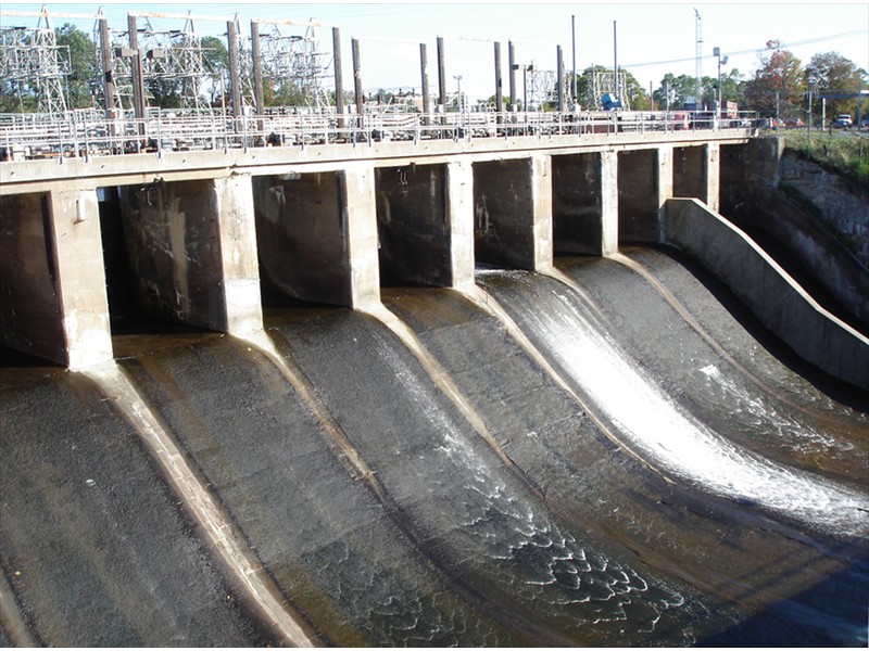 Cabot Dam Spillway, Turners Falls, Massachusetts