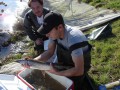 A northern pike from the Grand River, Kitchener, Ontario