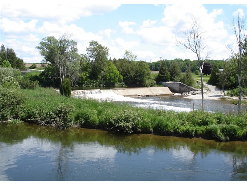 Maple Hill Dam near Hanover, Ontario