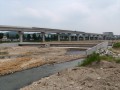 Construction at a fishway in South Korea