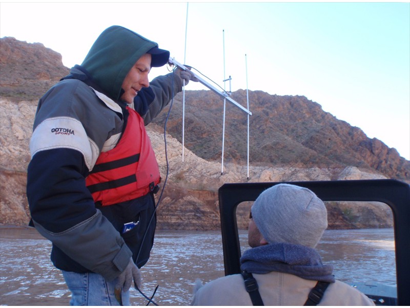 Tracking razorback suckers in Lake Mead at the Colorado River inflow