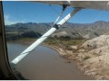 Tracking razorback suckers by airplane over Lake Mead, Arizona