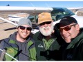 Biotactic and Bio-West staff after low level radiotracking flight