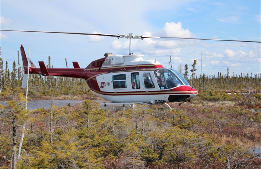 Remote Fish Survey by Helicopter