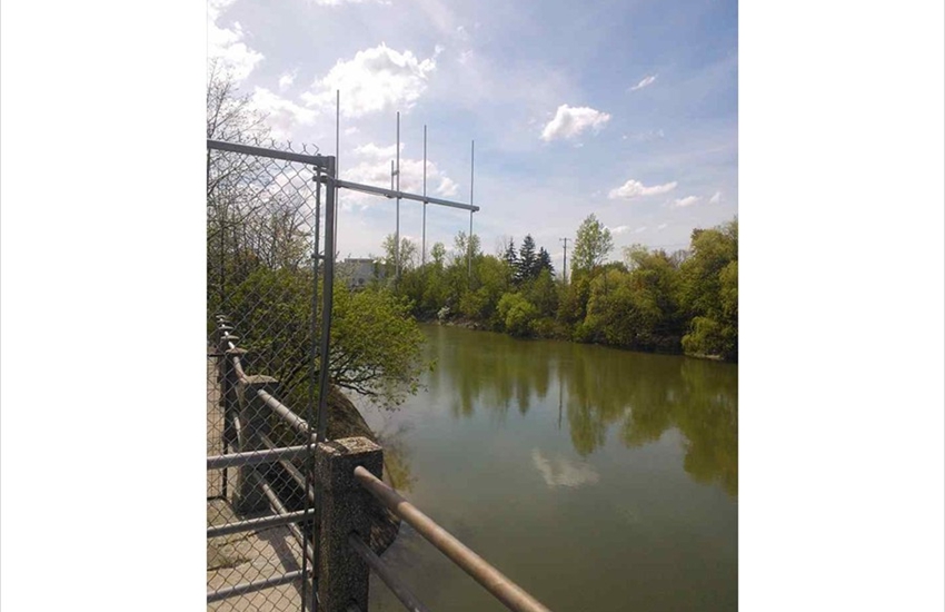 Welland River Upstream Tracking Antenna