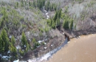 Confluence of Attawapiskat River at No Name Creek