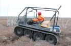 Travelling by Amphibious Vehicle Through the Muskeg