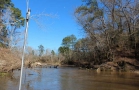 Site of the Incident Under High Flow