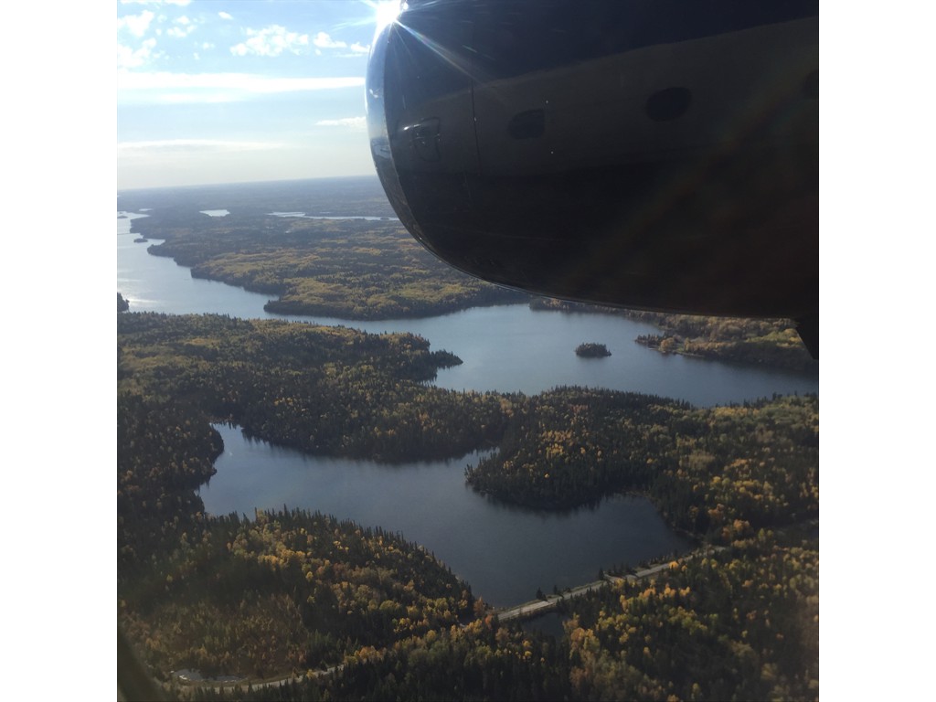 Beautiful view of Northern Manitoba