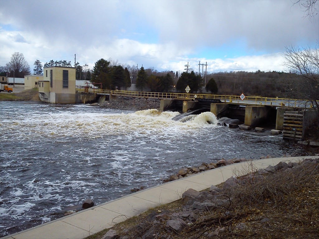 Shawano Dam, Wolf River, Wisconsin