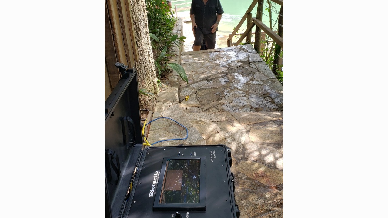 BRAVO G3 IP fish monitoring system install in Brazil