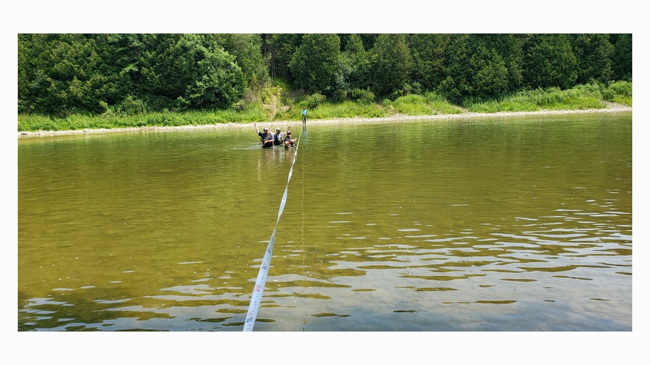 Conducting annual habitat assessments of sites immediately upstream and downstream of the removed Truax Dam. 6th set of assessments including 2 sets before removal and 4 after removal