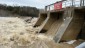 The year of too much water started early. Spring discharge at Denny’s Dam on the Saugeen River