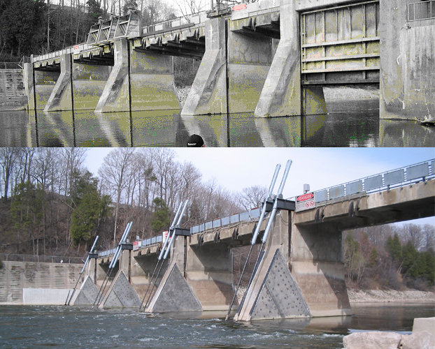 springbank dam construction