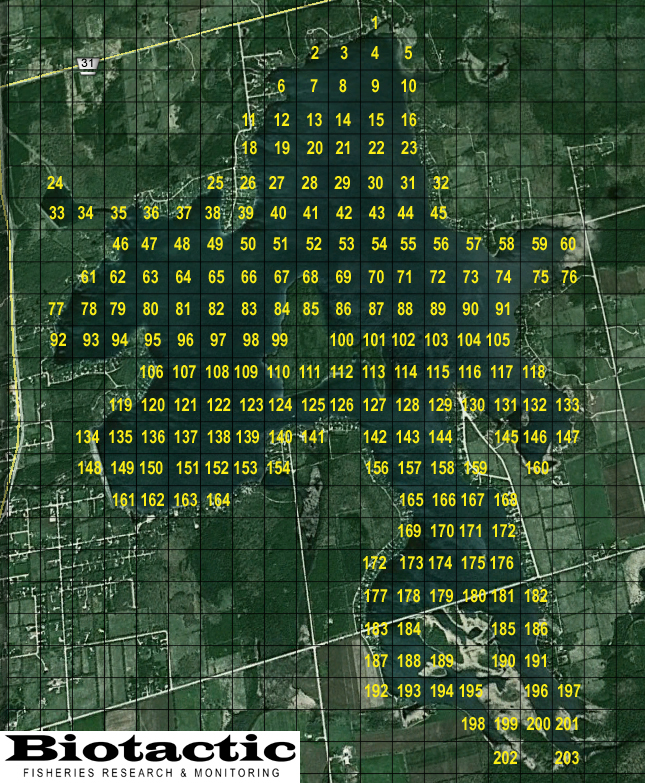 lake eugenia quadrat map