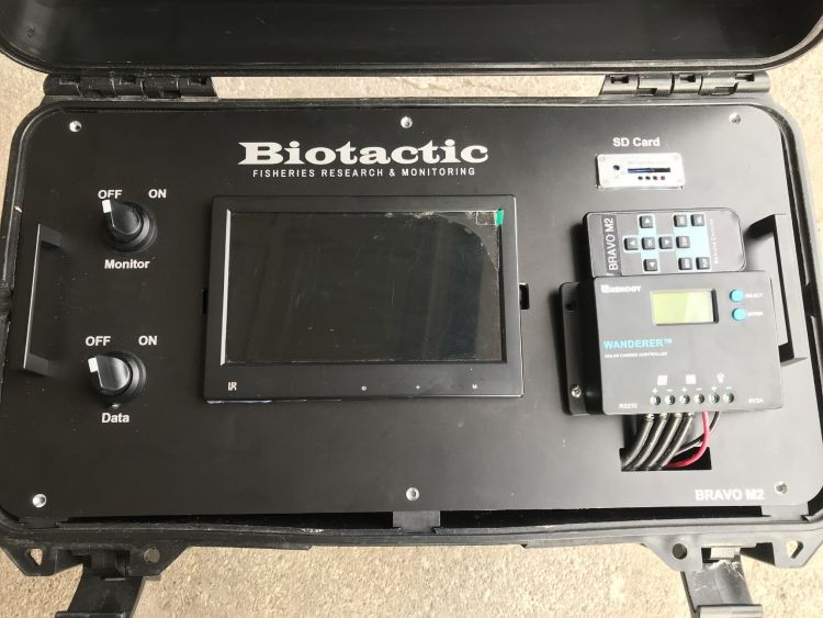 BRAVO Mobile M2 Fish Counting System faceplate
